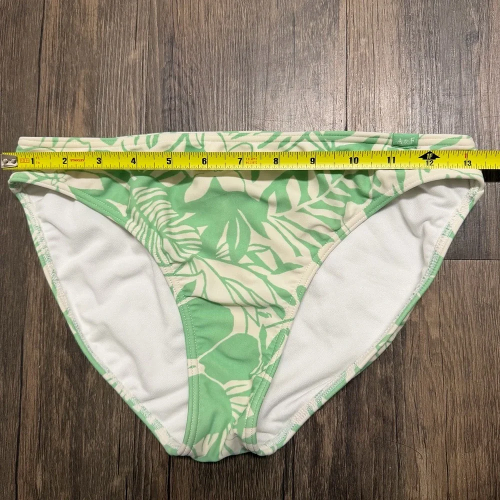 Abercrombie Kids Green Tropical Floral Bikini Bottom Hipster Beach Swimsuit 15